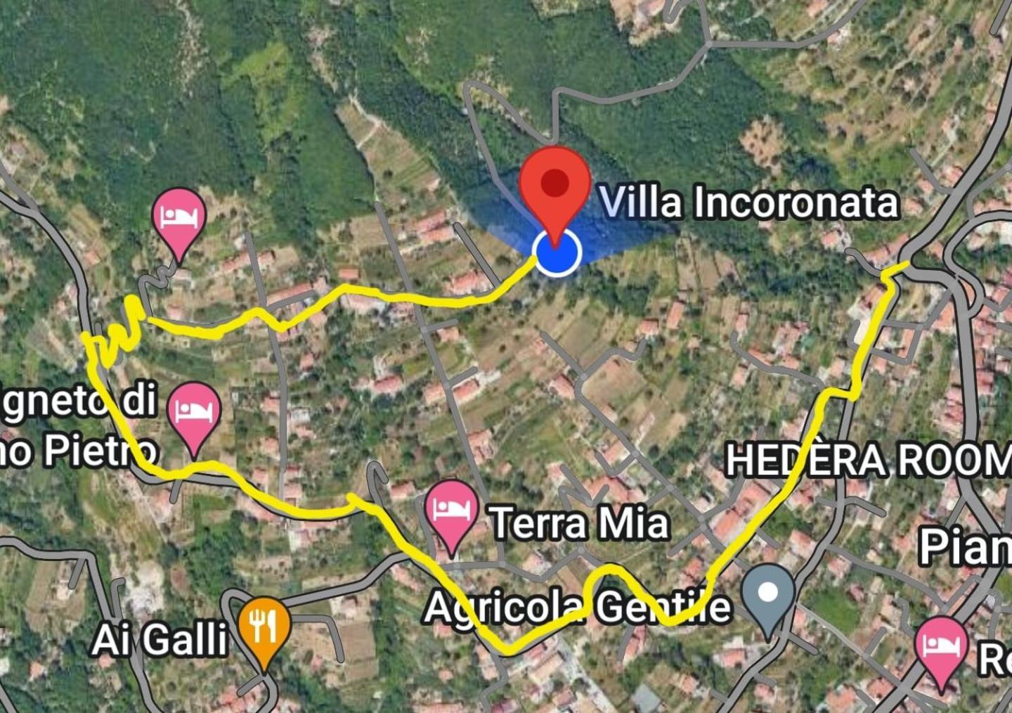 Villa Incoronata Agerola Exterior foto